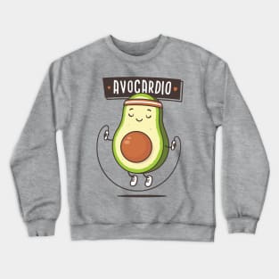 Avo Cardio - Avocado Workout Crewneck Sweatshirt